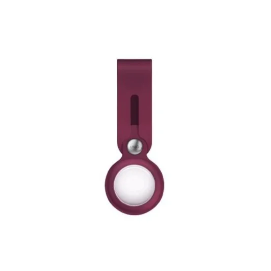Uniq Vencer Silicon Loop Case for Airtag - Burgundy Maroon